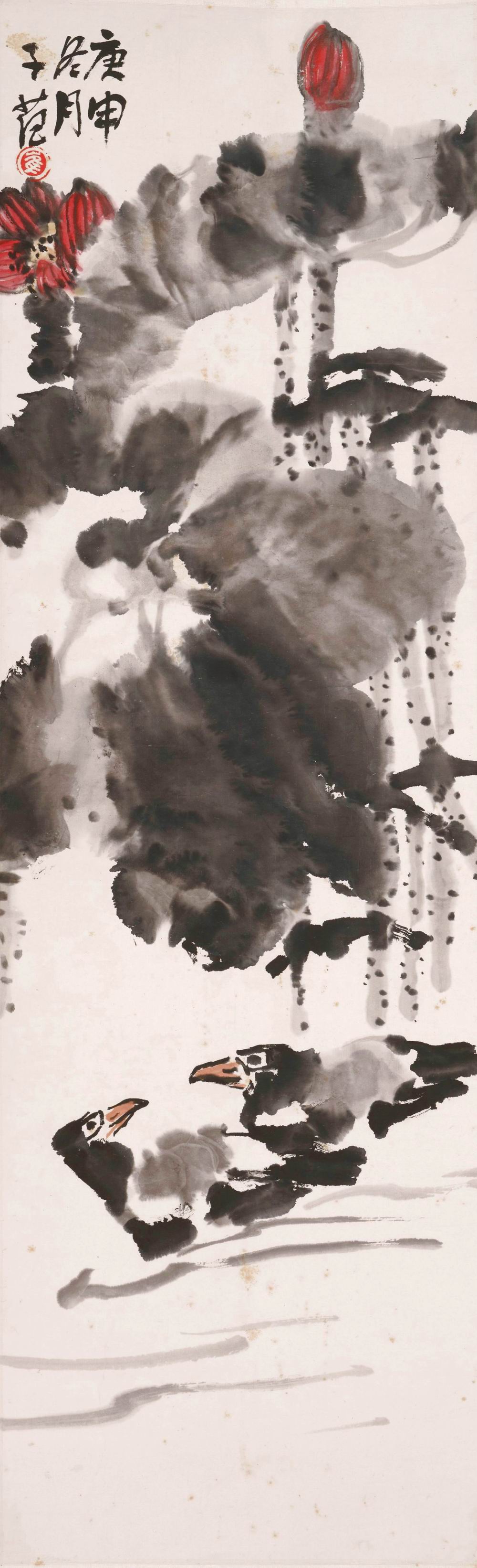 a崔子范-1-8（111×34 cm原轴.jpg