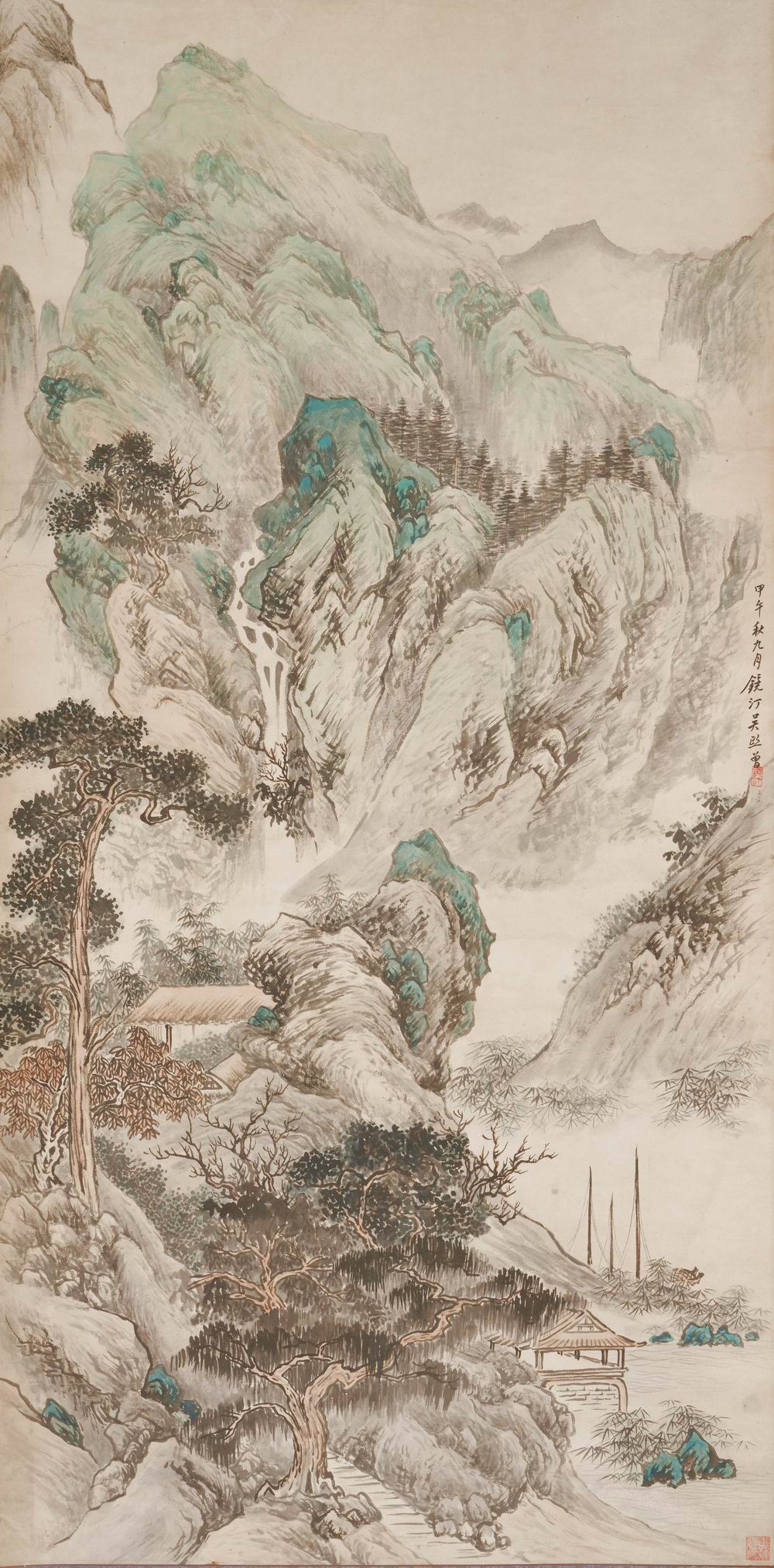 吴镜汀-6-8（131×65 cm轴.jpg