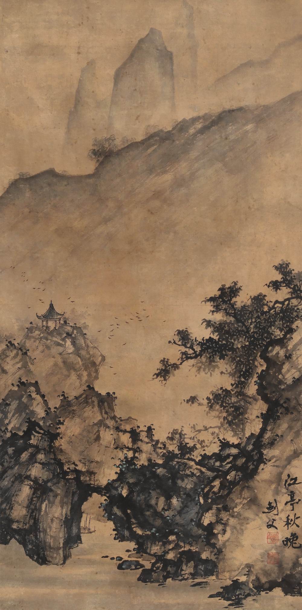 高剑父-2-8（135.5x67.5cm轴.jpg