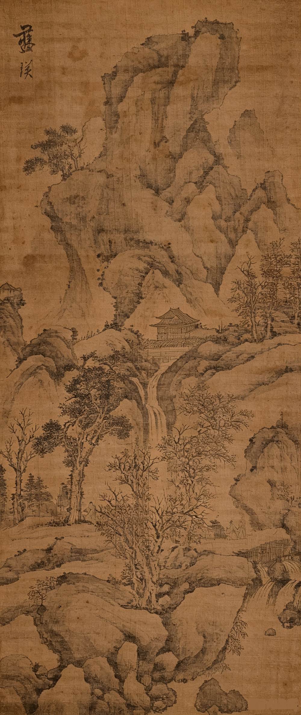 a蓝瑛-2-8(87-37绢本原轴.jpg