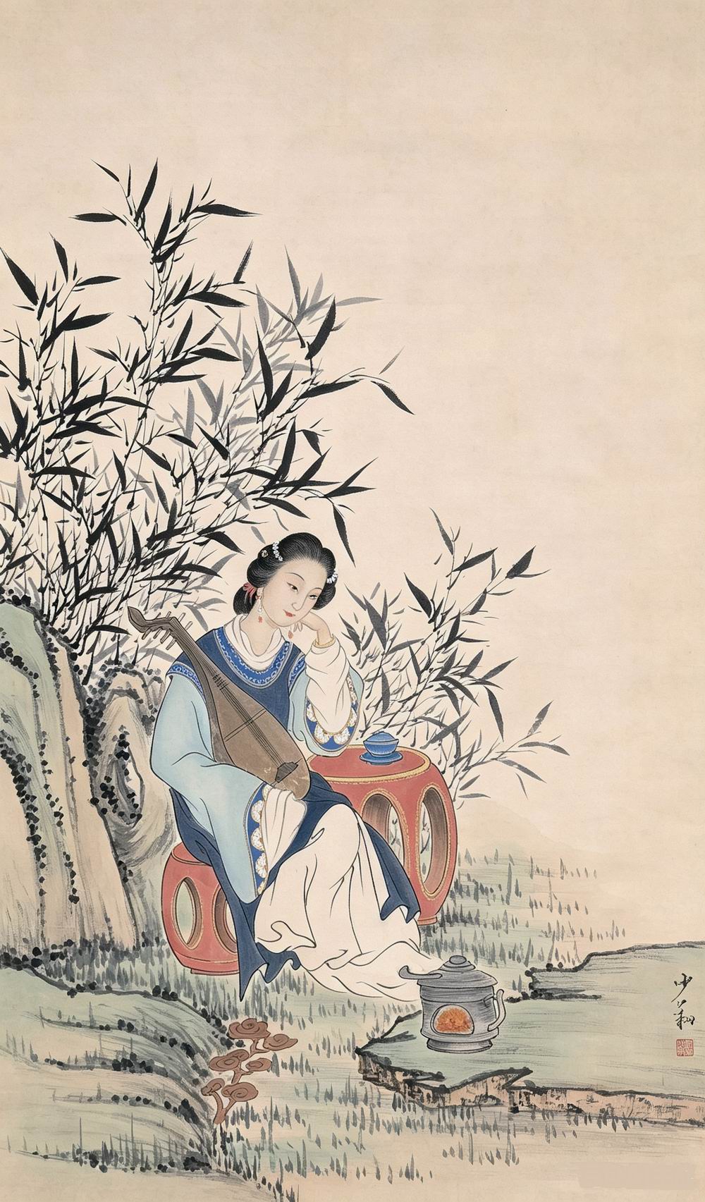 a晏少翔-3-8(69-40绢轴.jpg